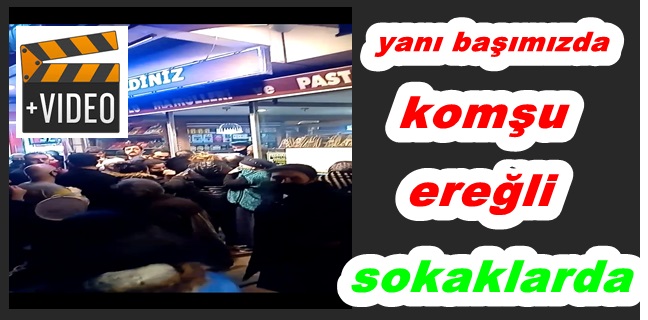 tehlikenin büyüğü yanı başımızda ve herkes sokakta