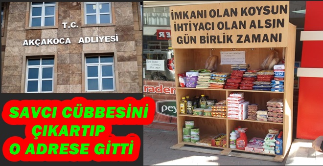 Akçakoca Cumhuriyet Savcı,sından Ayakta Alkışlanacak Hareket