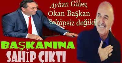 Okan Başkanı Karalamaya Çalışanlara Sert Çıktı (attığınız taşların üzerinde yürümeyin)