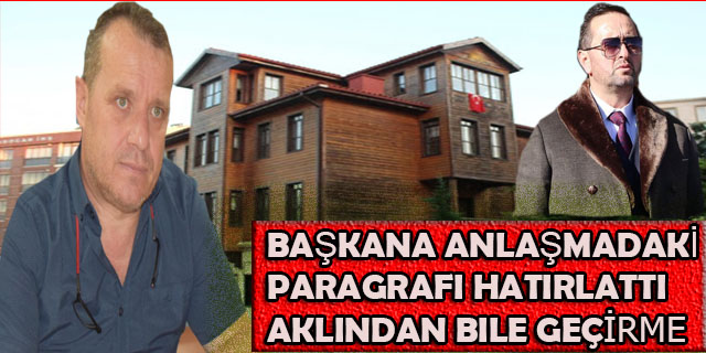 Okan Başkanın Eşine Tahsis Etmeye çalıştığı Özkök Kültür Müzesi Tuğrul Abonoz’un Engeline Takıldı