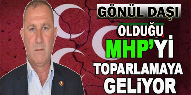 Başı bozukluğa son verip teşkilata abilik yapmaya geliyor