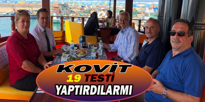 ilçe başkanlık seçimine katılacak olan Okan Yanmaz KOVİT 19 testi yaptırdımı