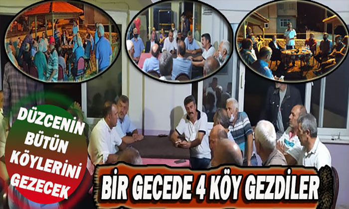 Diğer Vekiller Bodrum Türk Bükün de Tatil Yaparken Düzcenin Ümidi KÖY KÖY Geziyor
