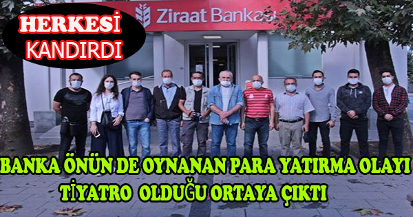 tiyatro yaparak halkı kandırdılar