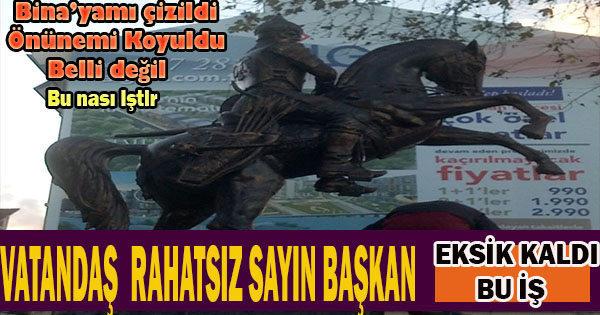 yapılan iş vatandaşın gözünde eksik kaldı