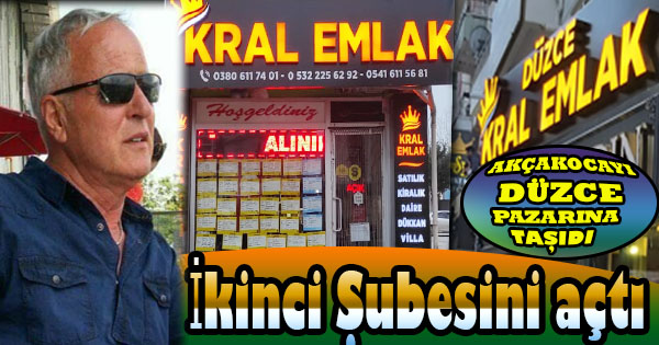 Akçakoca Emlak Piyasasını Düzcede Pazarlıyor