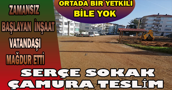 VATANDAŞ SORUYOR YETKİLİLER NEREDE