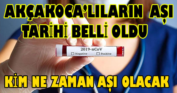 aşı sırası size ne zaman gelecek