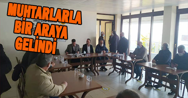 Orman işletmesinde bir araya gelindi