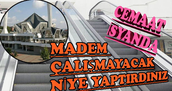 Otomatik merdiven ama (çok ceryan yakıyormuş)