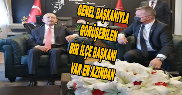 Abanoz’un Gidişattı Diğer İlçe başkanlarına nazaran güven veriyor