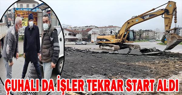 Ekipler tekrar çuhalı çarsısında