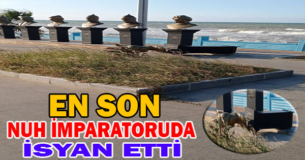 KÖTÜ GİDİŞATA İSYAN EDEN İMPARATOR KENDİNİ YERE ATTI