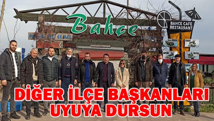 gazetecileri hatırlayan bir ilçe başkanı da varmış