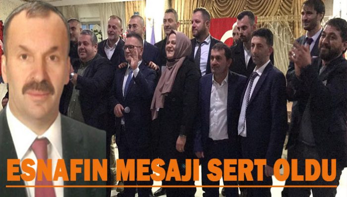 20 senenin sonunda Esnaf Başkanına Tatile çık dedi