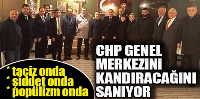 CHP’NİN SORUNLU İLÇE BAŞKANI ABANOZ’LA İLGİLİ SIKINTILAR VEKİLLERDEN SALKANIYOR