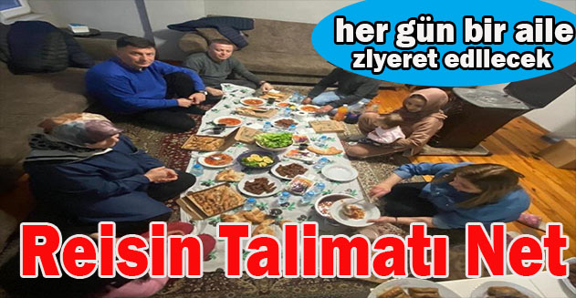 Yönetimiyle Ramazan Boyunca misafir olacaklar