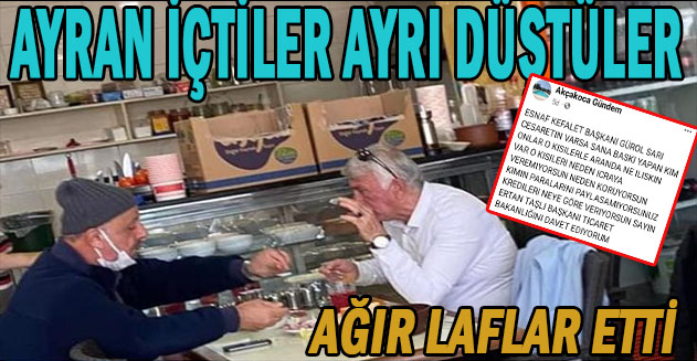 BİR NEVİ KİRLİ İLİŞKİYİ DEŞİFRE ETTİ (Kimin Parasını Paylaşamıyorsunuz diye atıfta bulundu)