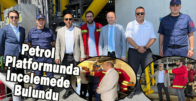 Yetkililerle platformu inceledi