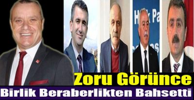 Partiden Atılmaları İçin Disiplin Kurulana Veren Abanoz  Şimdi de Gelin Birlik Olalım Diyor