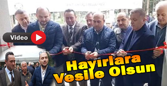 Bir Hayır İşini Akçakoca ya Kazandırırken Diğeri için de Söz Verdi