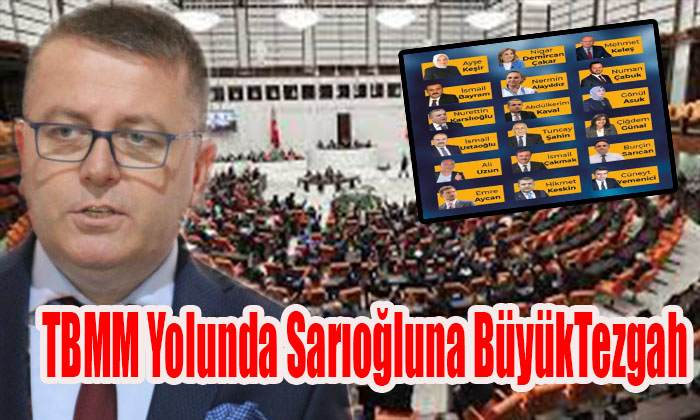 Sahte BOT Oylarla Sarıoğlunu Yokmu Saydılar