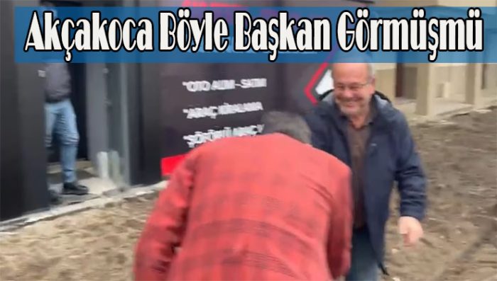 Memlekete böyle başkan lazım