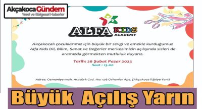 4/12 yaş arası için ideal bir Okul kapılarını açıyor