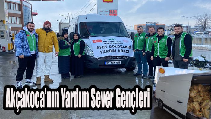 Akçakoca’ın gencinede yakışan budur