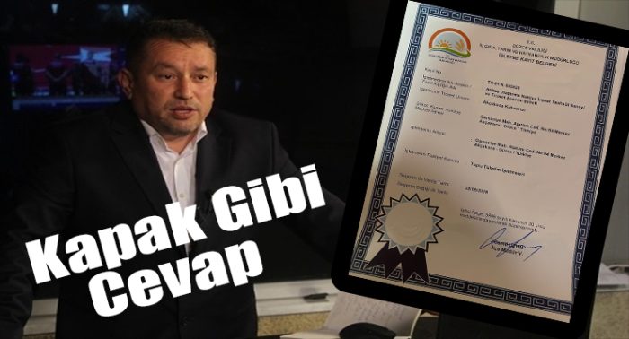 Sözde Gazeteciye Belediyeden Cevap Gecikmedi