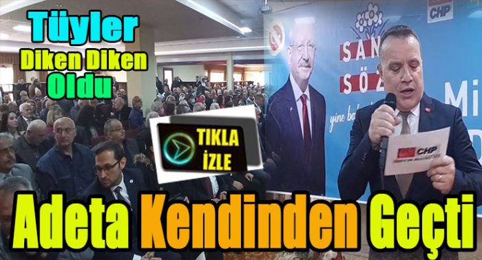 Abanoz Konuşurken Salon Buz Kesti