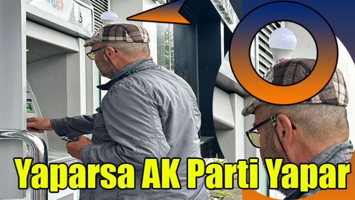 Kafasında Ampulle Geziyor