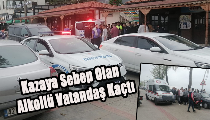 Olay Yerinden Taksiyle Kaçtı