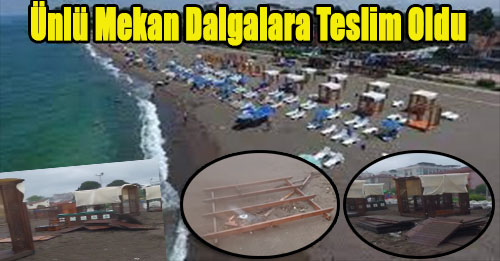 Akçakoca da turizmin markası Hasret beach’e nazar değdi