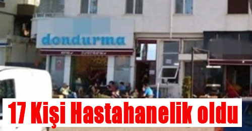 dondurmacıya giderek numune alarak tahlile gönderdi.