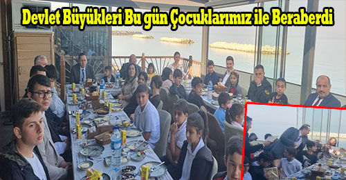 Kimsesiz Ve Yetim Çocuklarımızla Devlet Büyükleri Kahvaltıda Buluştu