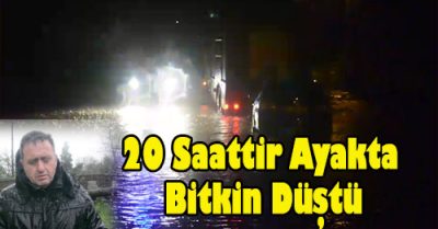 BAŞKAN YANMAZ: TÜM EKİPLERİMİZ SAHADA SON YILLARIN EN BÜYÜK YAĞIŞ VE FIRTINASINA KARŞI BAŞKAN YANMAZ YİNE SAHADA