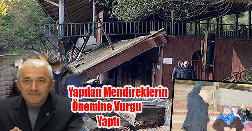 Sayın İşleyen Kale plajında İncelemelerde Bulundu
