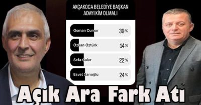 Akçakoca’nında Beklentisi Bu yönde olduğu anlaşıldı