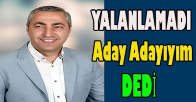 MHP’den  Aday Adayıyım Dedi