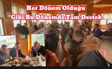 Cem Cesur ve Destekçileri  Başkanla Yürüme Kararı Aldı