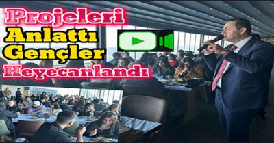 Okan Başkan Gençlerle Kahvaltıda Buluştu