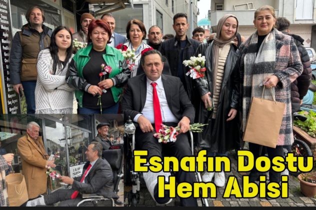 Akçakoca Belediye Başkanı Okan Yanmaz, Çuhallı Çarşısı’nda Esnafları Ziyaret Etti