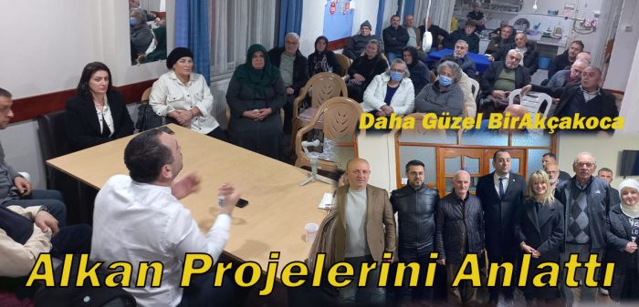 Site Halkıyle Bir Araya Gelen İyi Parti Başkan Adayı Hayalindeki Akçakocayı Anlattı