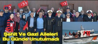 Akçakoca’da Şehit ve Gazi Ailelerine Özel Bot Gezisi