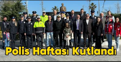 Akçakoca da  Türk Polis Teşkliatı’nın 179. yıl dönümü kutlandı (VİDEO)