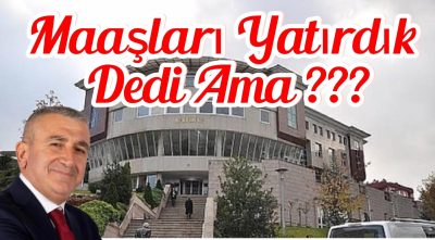 Yandaş basından mazbatayı almadan Maaşlar yattı dendi ama????