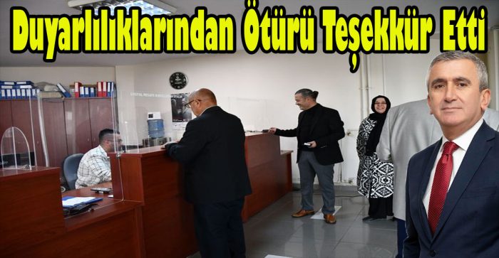 Akçakoca Belediye Başkanı Fikret Albayrak, Vatandaşların Borç Ödeme İsteğine Minnettar