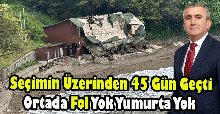 Akçakoca Kale Plajı Hala Yıkık Halde, Vatandaşlar Rahatsız!