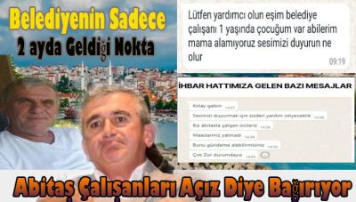 Abitaş Çalışanları Ekmek alamıyoruz Diye Sosyal medyada Yardım Çığlığı Atıyorlar